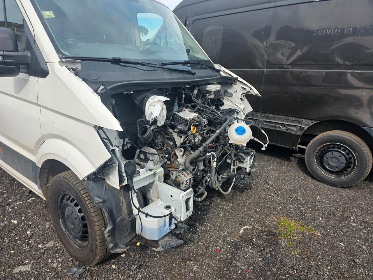 SINISTRATO Volkswagen Crafter 30 2.0 TDI PASSO MEDIO TETTO ALTO Furgone
