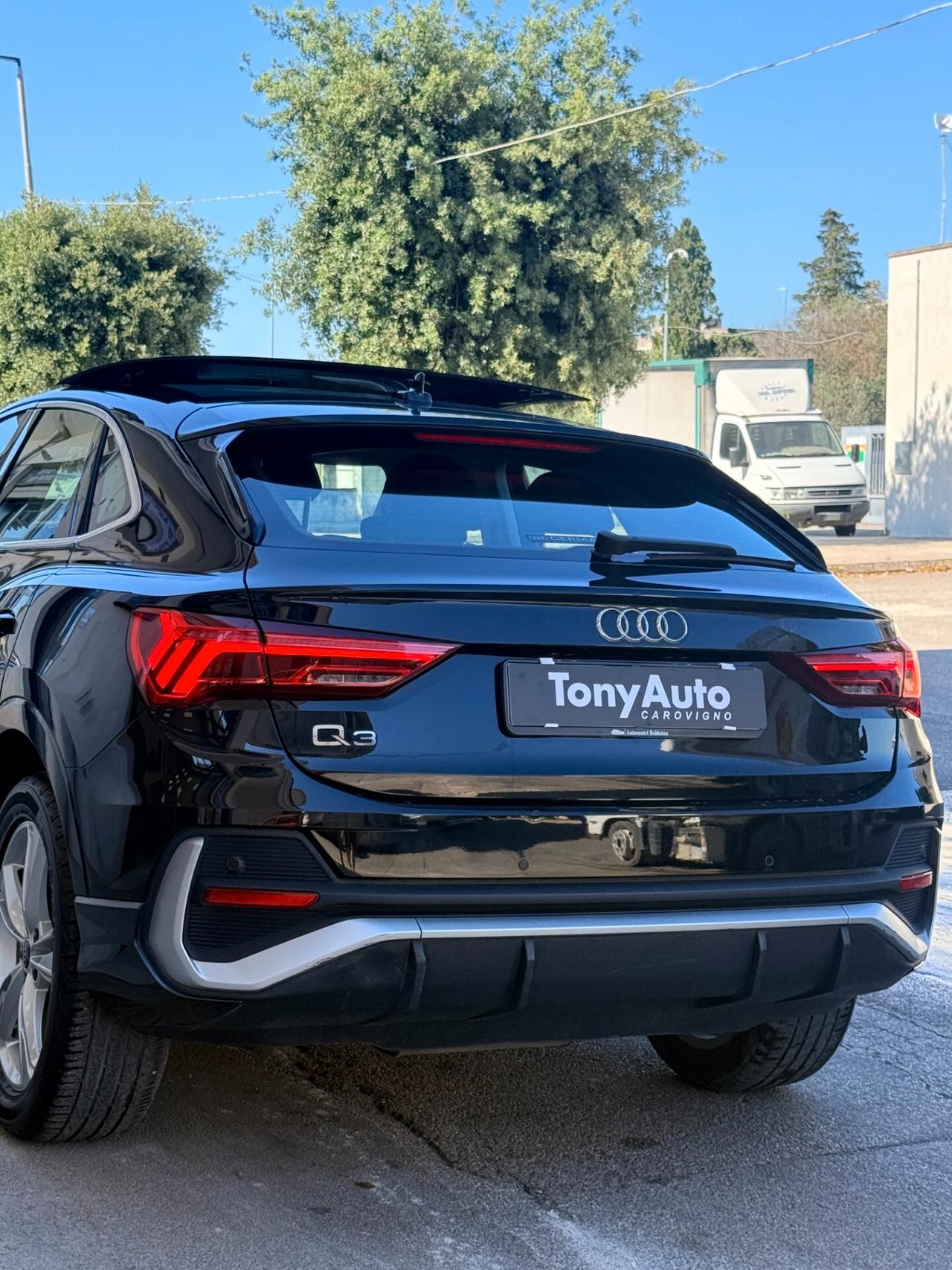 Audi Q3 Sportback 35 2.0 tdi S line edition s-tronic TETTO APRIBILE,VIRTUAL COCKPIT,APPLE CARPLAY,TOTAL