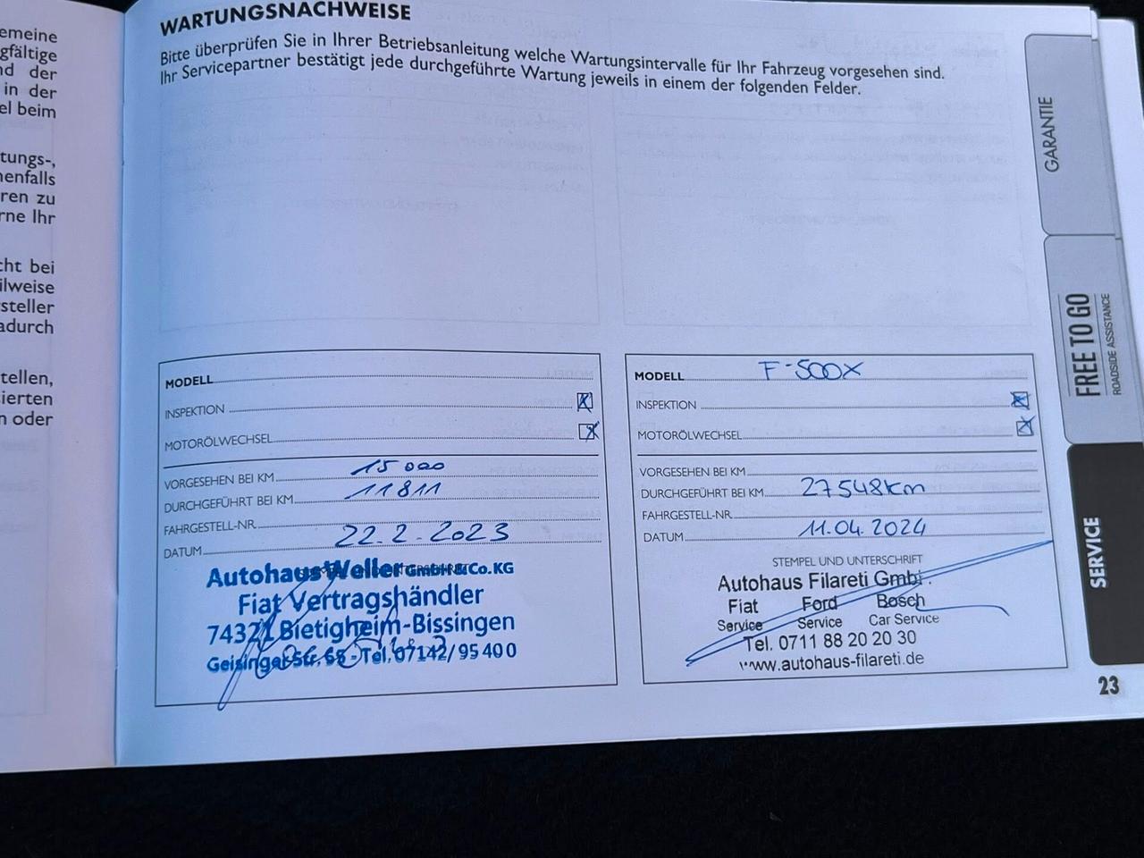 Fiat 500X 1.0 T3 120 CV Yacht Club Capri