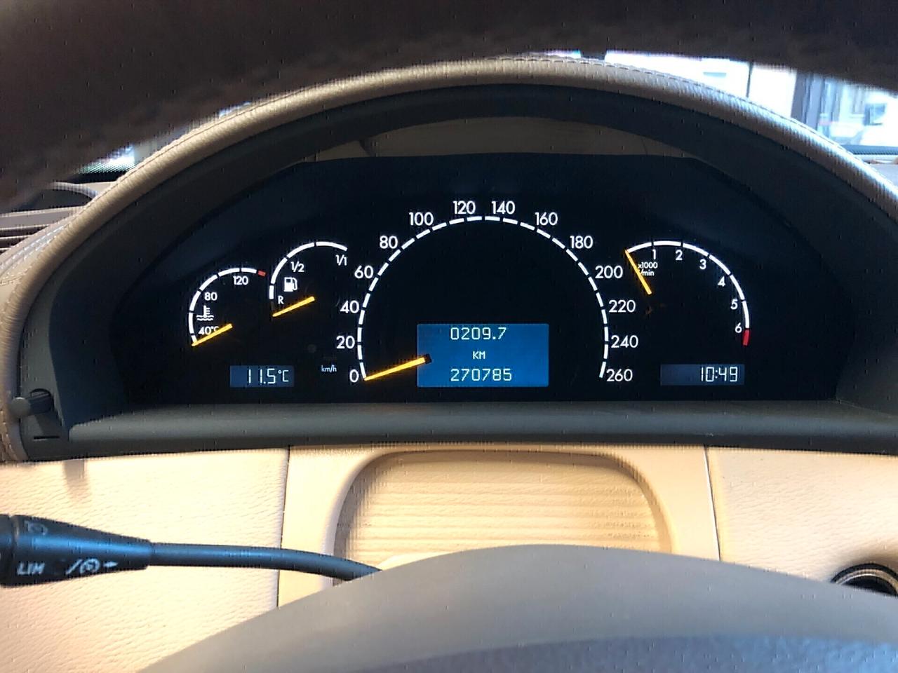 Mercedes-benz CL 500 cat fatture tagliandi mercedes