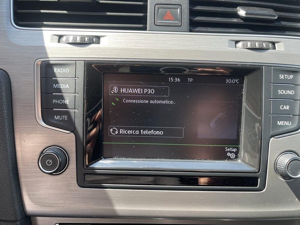 Volkswagen Golf Variant 1.6 TDI 110 CV Executive BlueMotion Technology NEO PATENTATI