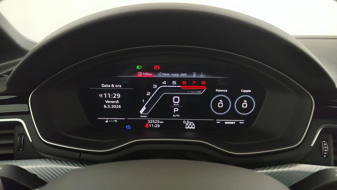 AUDI A4 V 2019 Avant - rs4 avant 2.9 tfsi quattro 450 cv tip