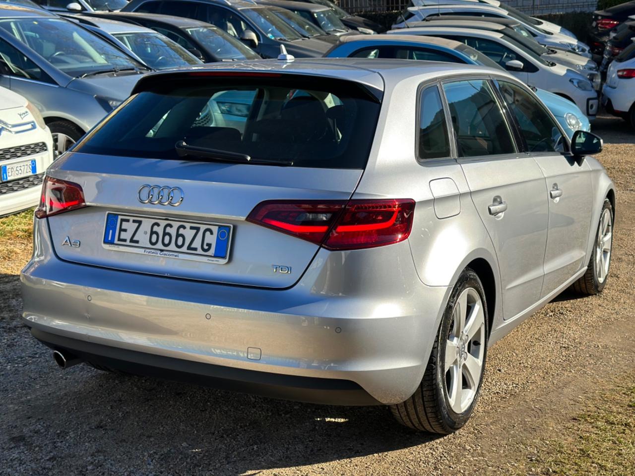 Audi A3 SPB 1.6 TDI STRONIC AUTOMATICO KMCERT GARANZ