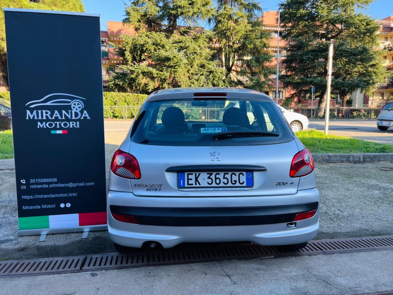 Peugeot 206 CON 12 MESI DI GARANZIA INCLUSI NEL PREZZO