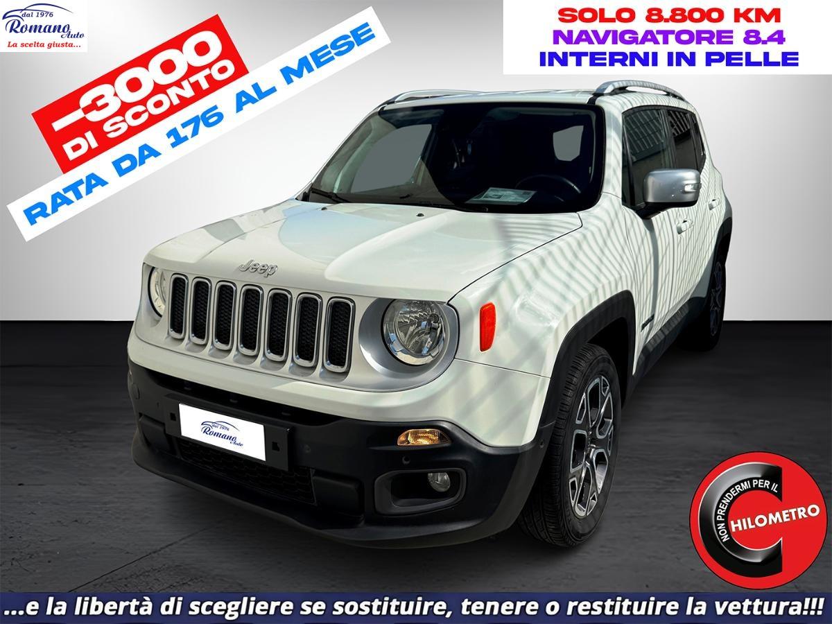 JEEP - Renegade 1.6 mjt Limited fwd 120cv#SOLO 8.800#NAVIGATORE 8.4!
