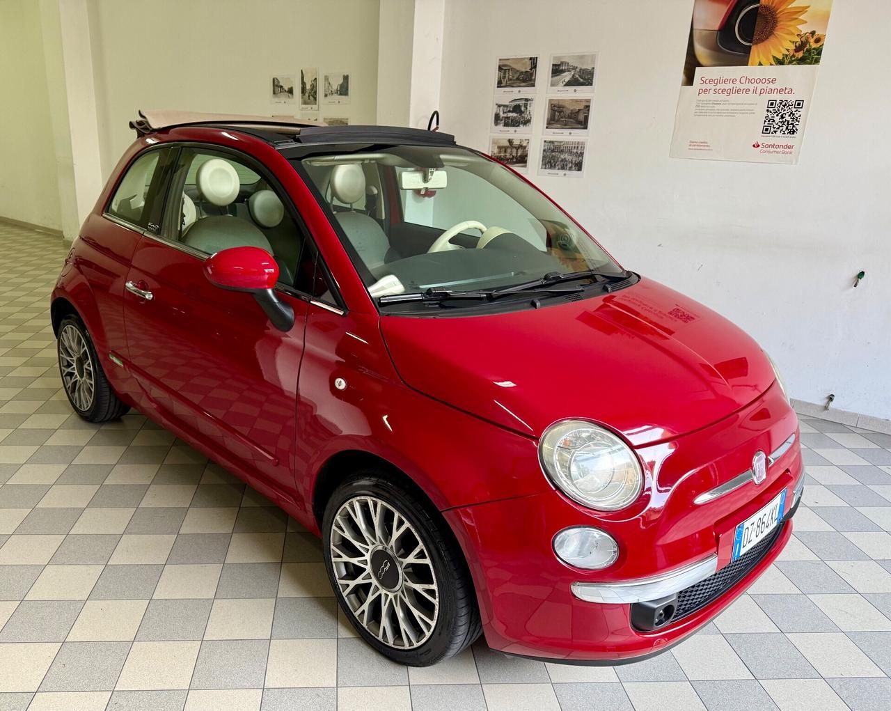 Fiat 500 C 1.2 benzina Lounge Cabrio