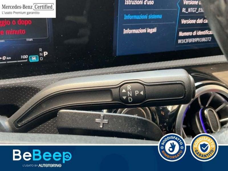 Mercedes-Benz Classe A A 250 E PHEV PROGRESSIVE ADVANCED PLUS AUTO