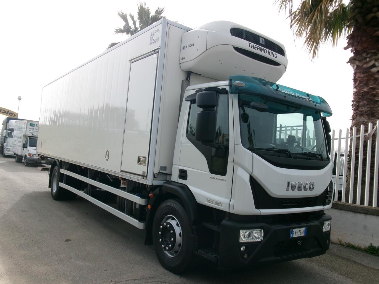 Iveco EUROCARGO 180/28 280CV E6 FRIGO+PEDANA FRC -20° 06/28 *22 PEDANE*