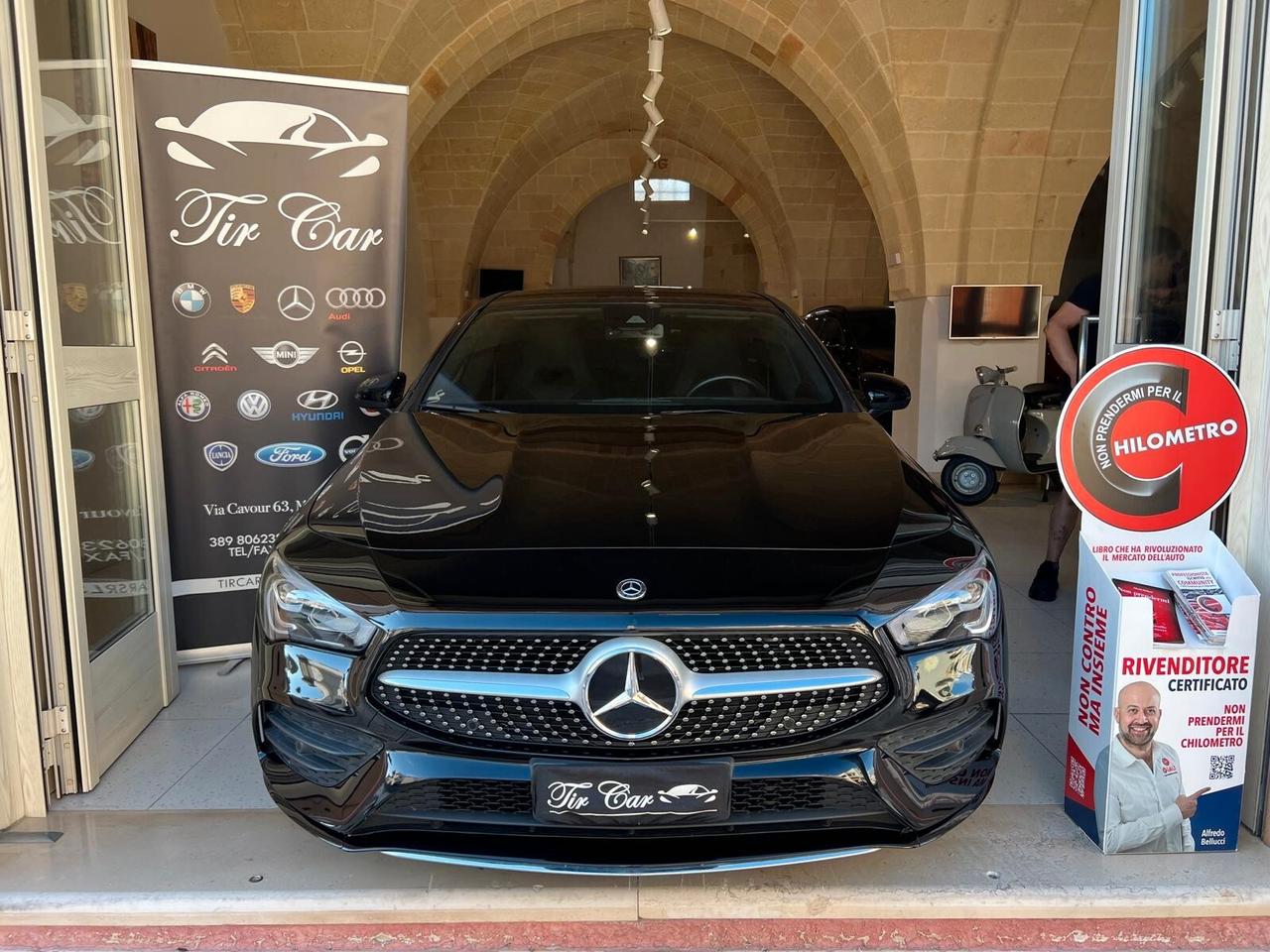 MERCEDES CLA 220D SHOOTING BRAKE PREMIUM 2.0 190CV PELLE NAVI CAM ANNO 2020