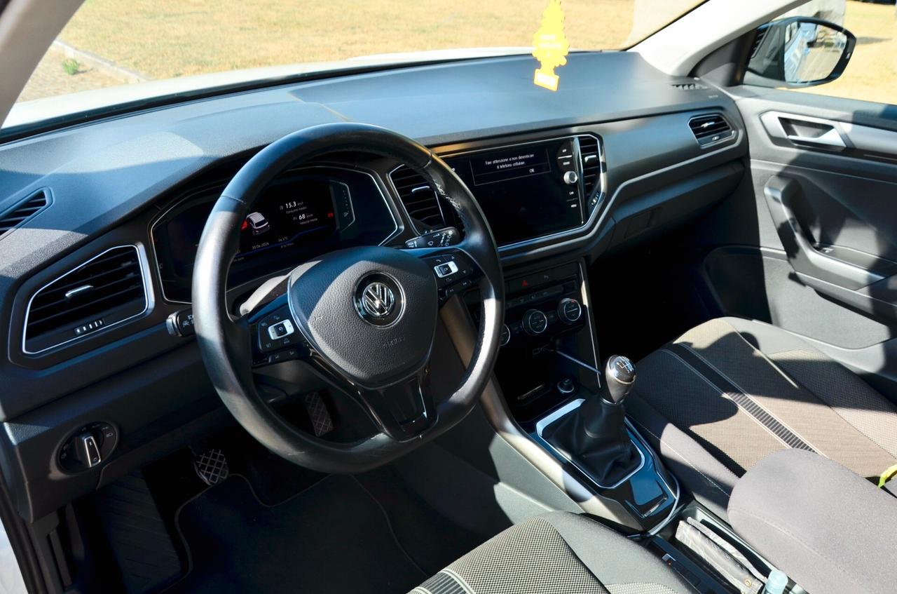 VW T-ROC 1.0 TSI STYLE 115cv, UFF ITALIANA, EURO 6B, SERVICE DIMOSTRABILI, FULL LED, APPLE ANDROID, PERMUTE