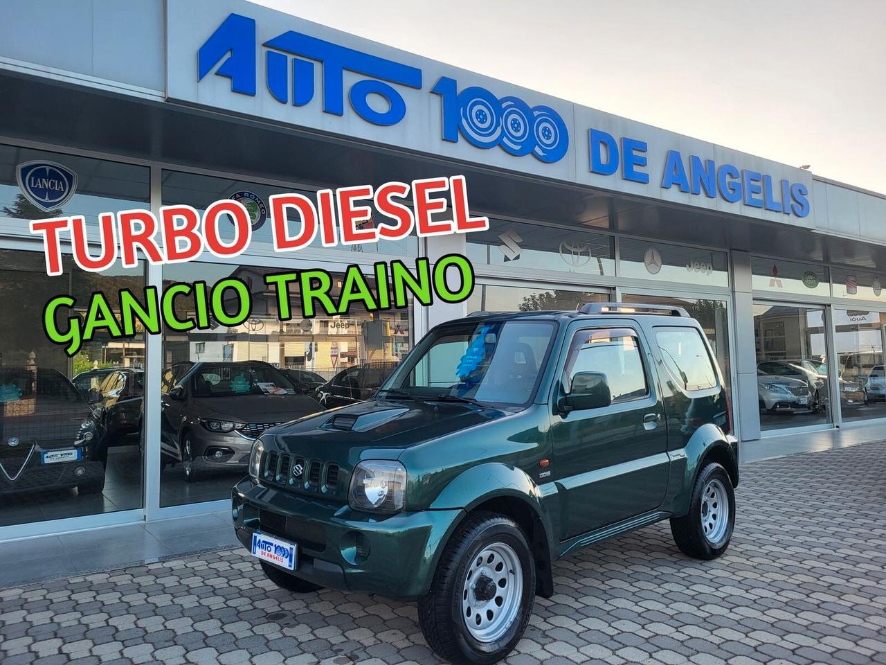 Suzuki Jimny 1.5 DDiS 4X4 + RIDOTTE ( LEVA ) *** GANCIO TRAINO DIESEL 4WD