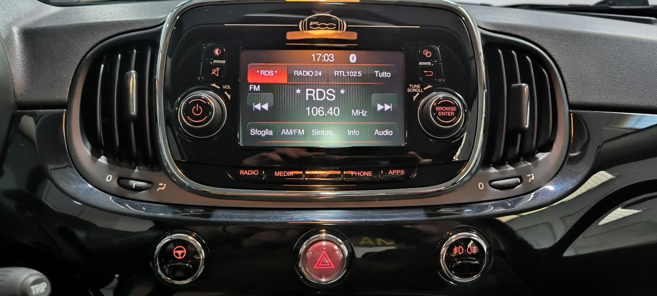 Fiat 500 1.2 lounge unipro km34mila ok neopatentati