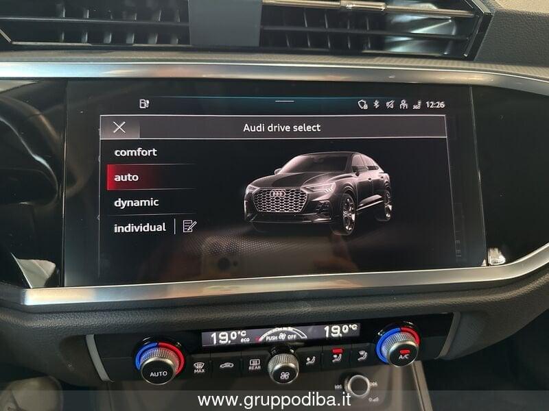 Audi Q3 2019 Sportback Benzina Sportback 45 1.4 tfsi e S line edition s-tronic
