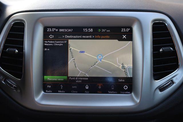 JEEP Compass 1.6 Mjt 2WD 120CV GANCIO TRAINO Navi ACC Radar Cam