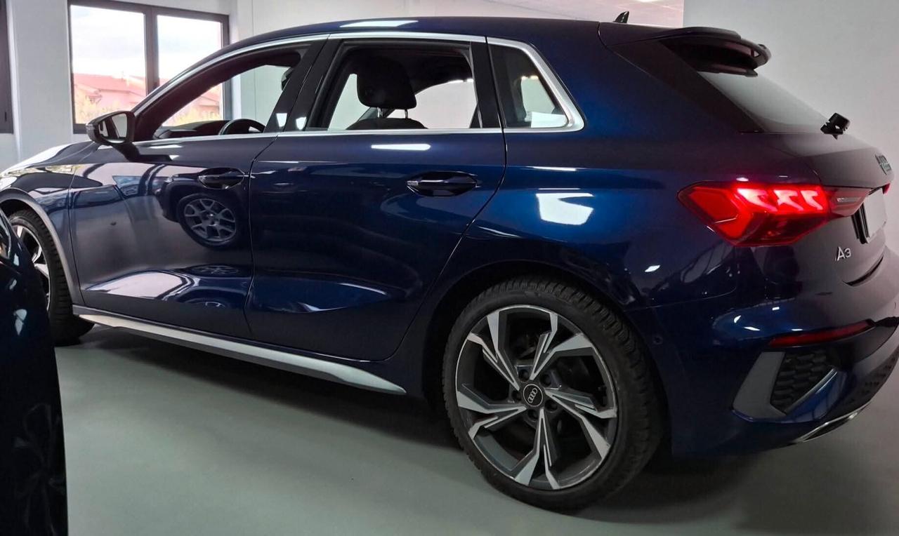 Audi A3 SPB S line Fari full led solo 16.000km