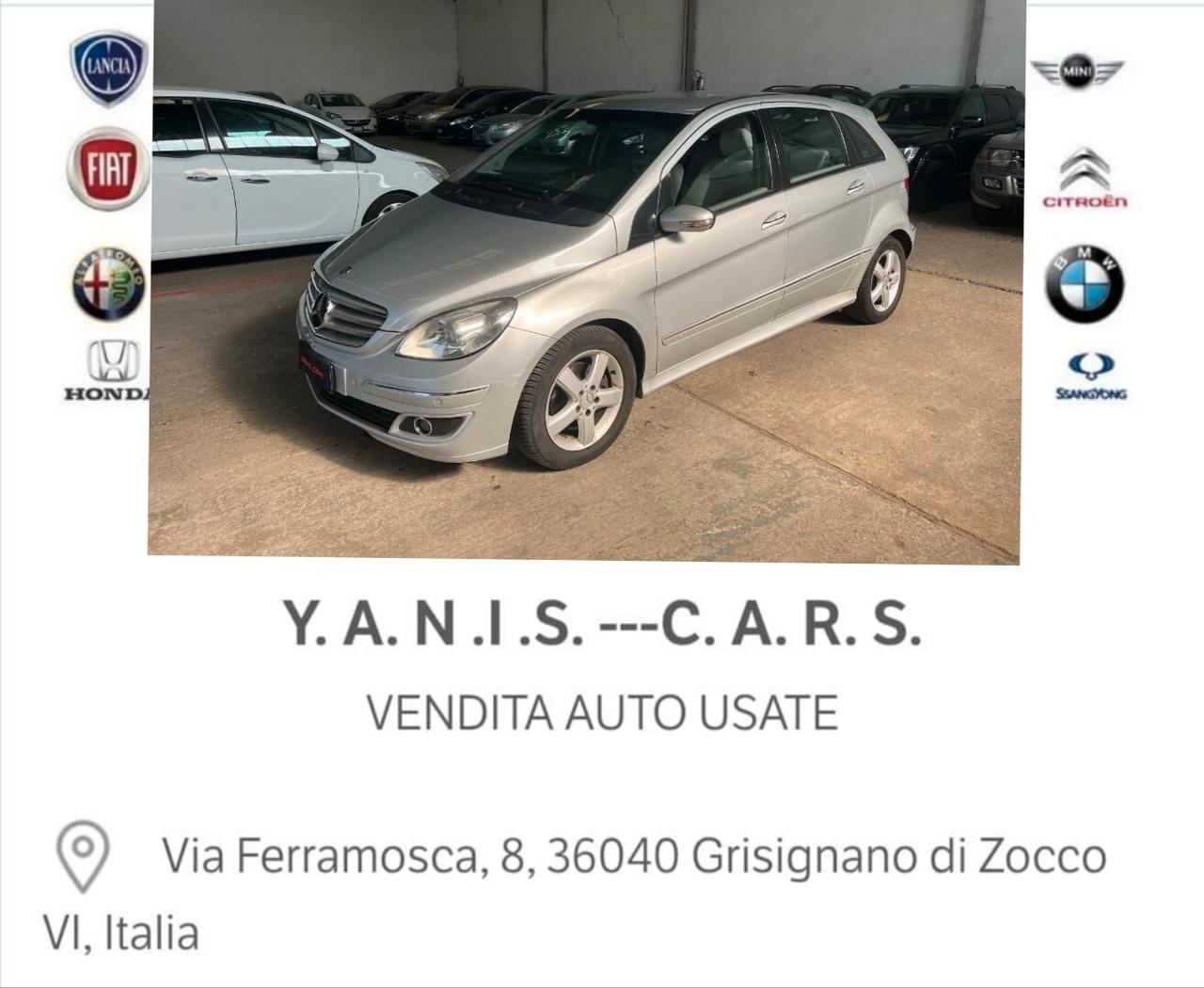 Mercedes-benz B 200 -DIESEL-2007