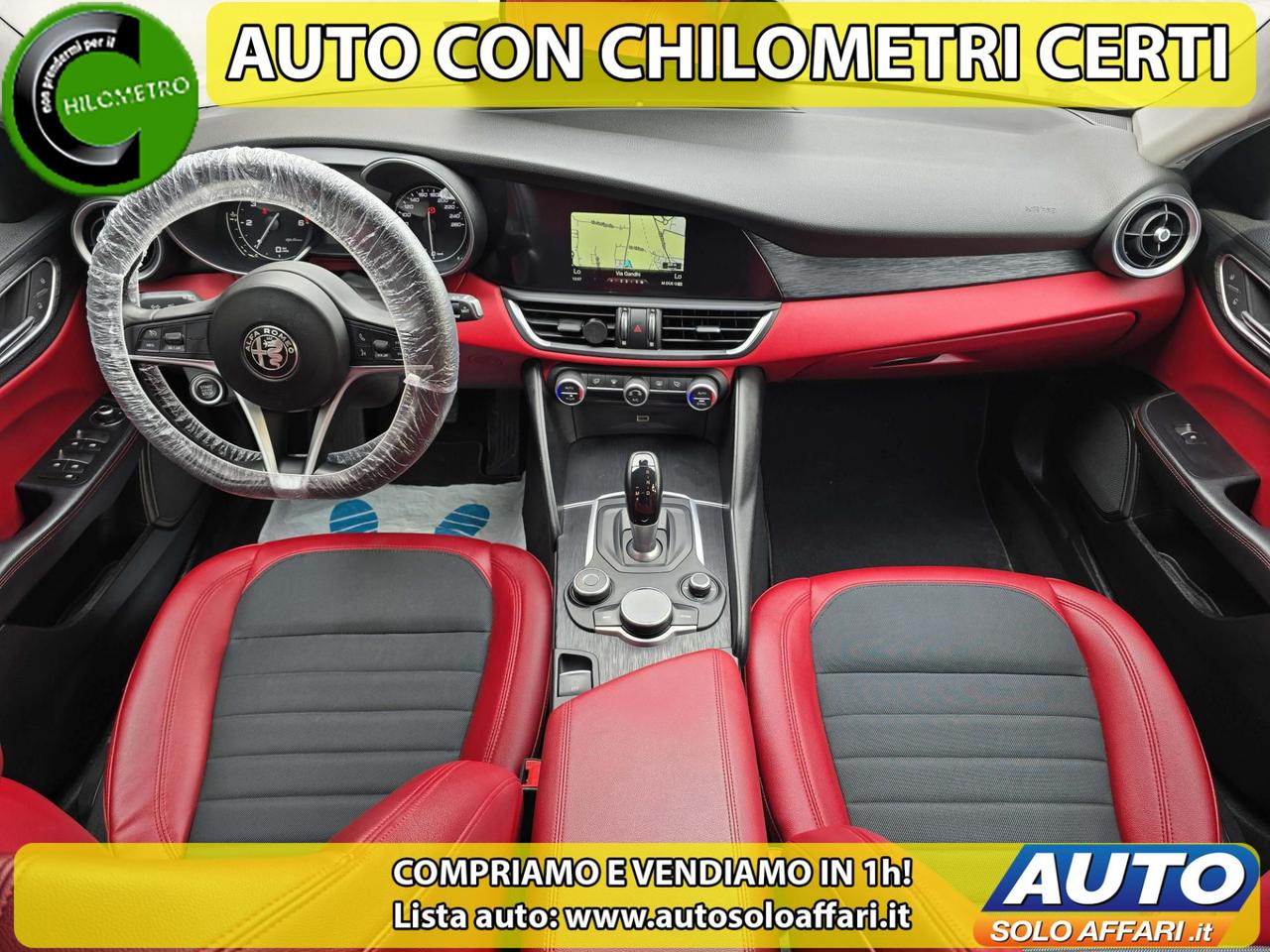 Alfa Romeo Giulia Berlina Giulia 2.2T 160CV AUTO MY19 EU6D/PELLE/NAVI/DISTRIBUZ.FATTA