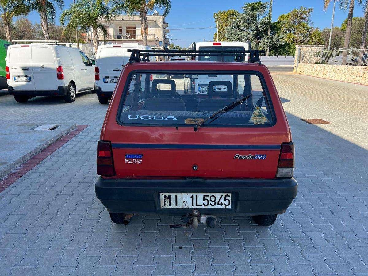 Fiat Panda 750 Young GANGIO TRAINO + CARRELLO OMOLOGATO