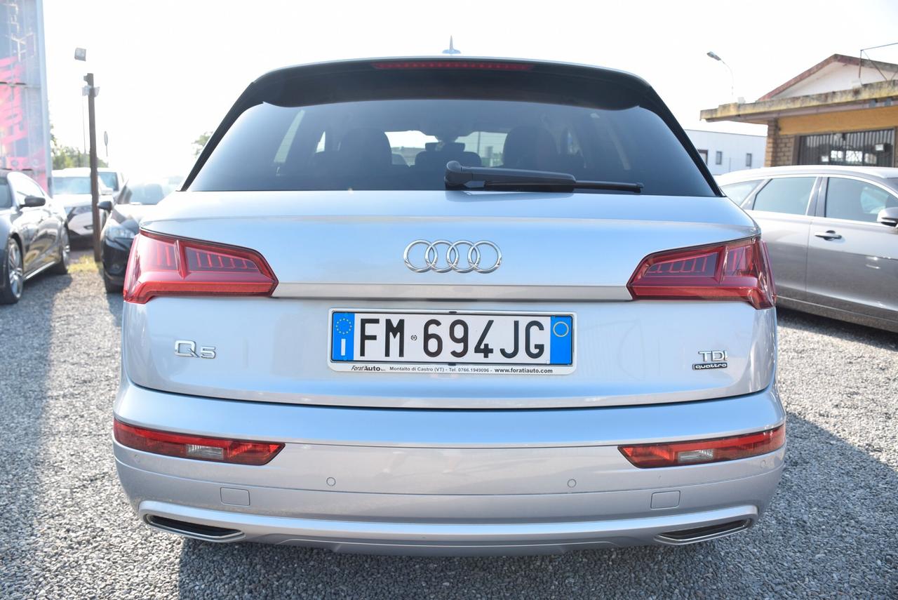 Audi Q5 4x4 2.0TDI 190CV quattro - AUTOM. S-Tronic S-LINE PLUS PACK NAVI LED ADAS SENSORI