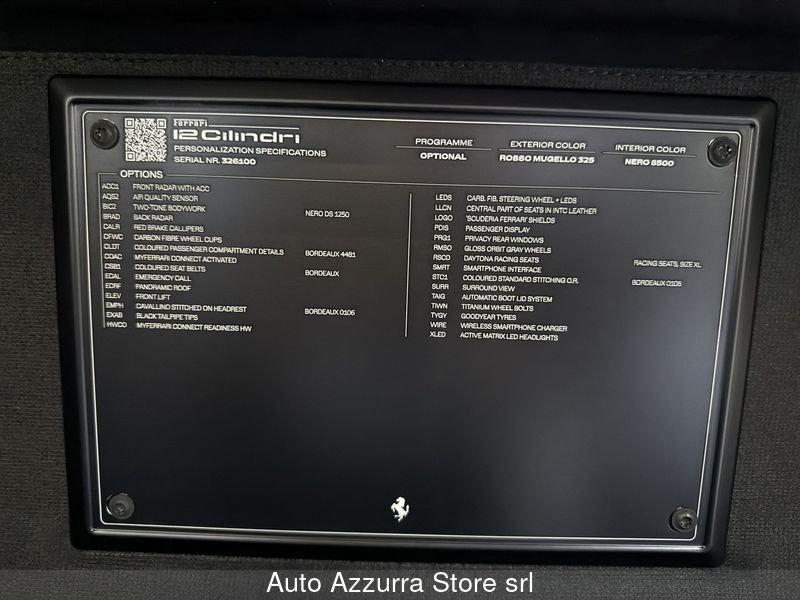 Ferrari 12Cilindri 12Cilindri *PRONTA CONSEGNA, VISIBILE IN SEDE*