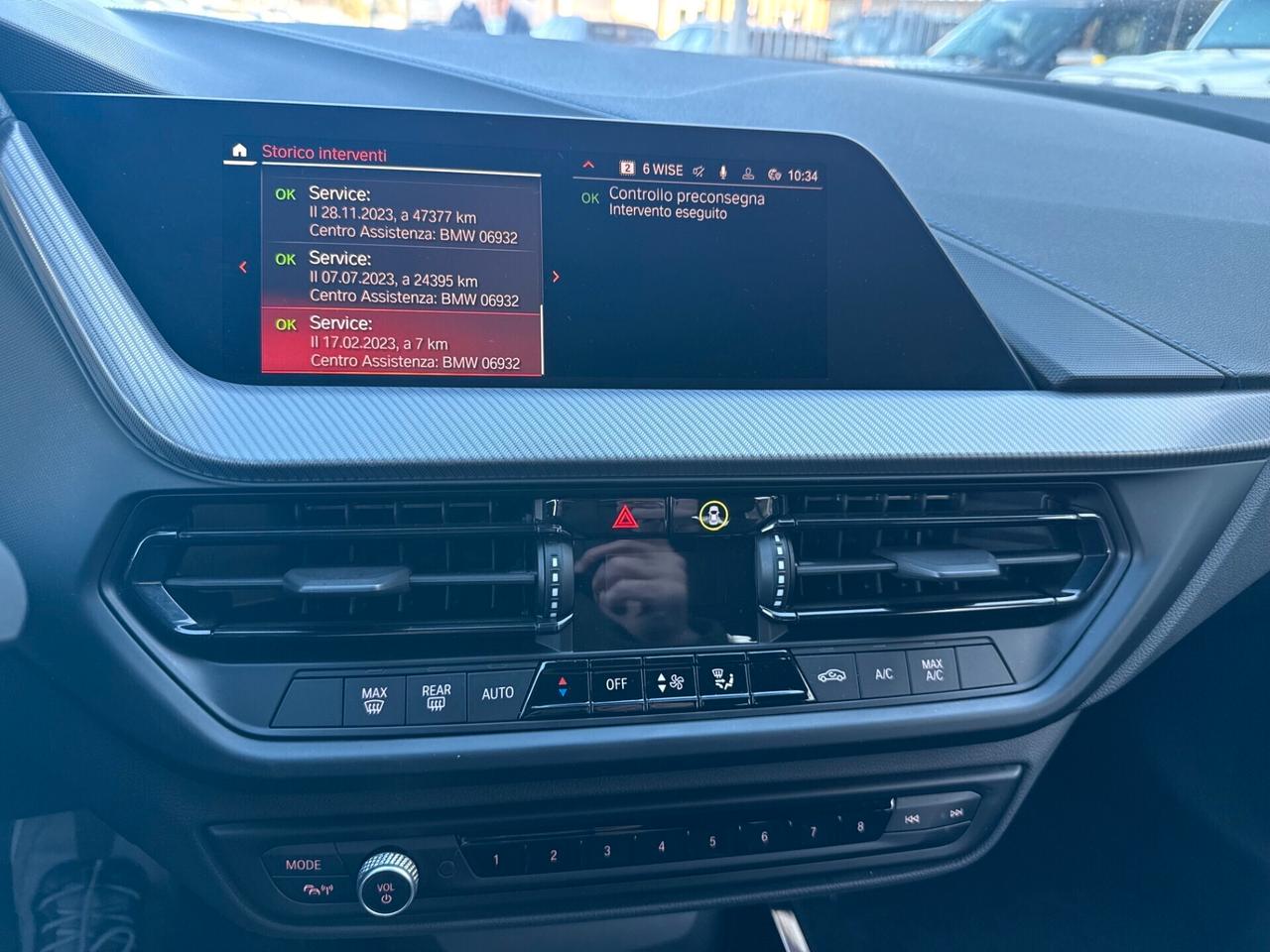 BMW 116 Msport auto KM Certificati