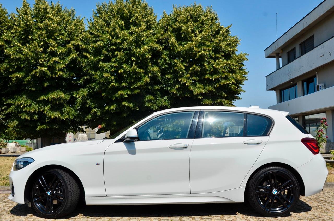 BMW 118d 2.0 MSPORT 150cv AUT, UNICOPROPRIETARIO, SERVICE BMW, UFF ITALIANA, BOLLO 5/27, EURO 6C, FULL LED, PELLE, PERMUTE