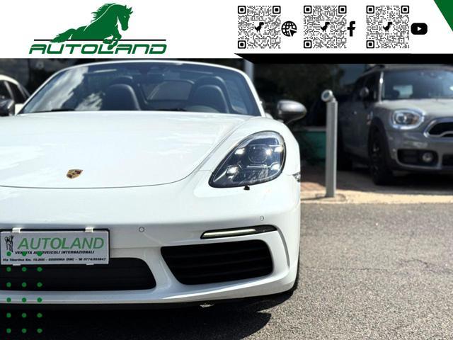 PORSCHE 718 Spyder 2.0 T Pure White PASM Torque Vectoring 300CV