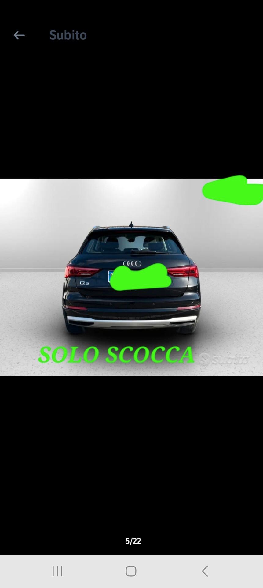 Audi Q3 35 TDI incidentata sinistrata mondialcars 11.022