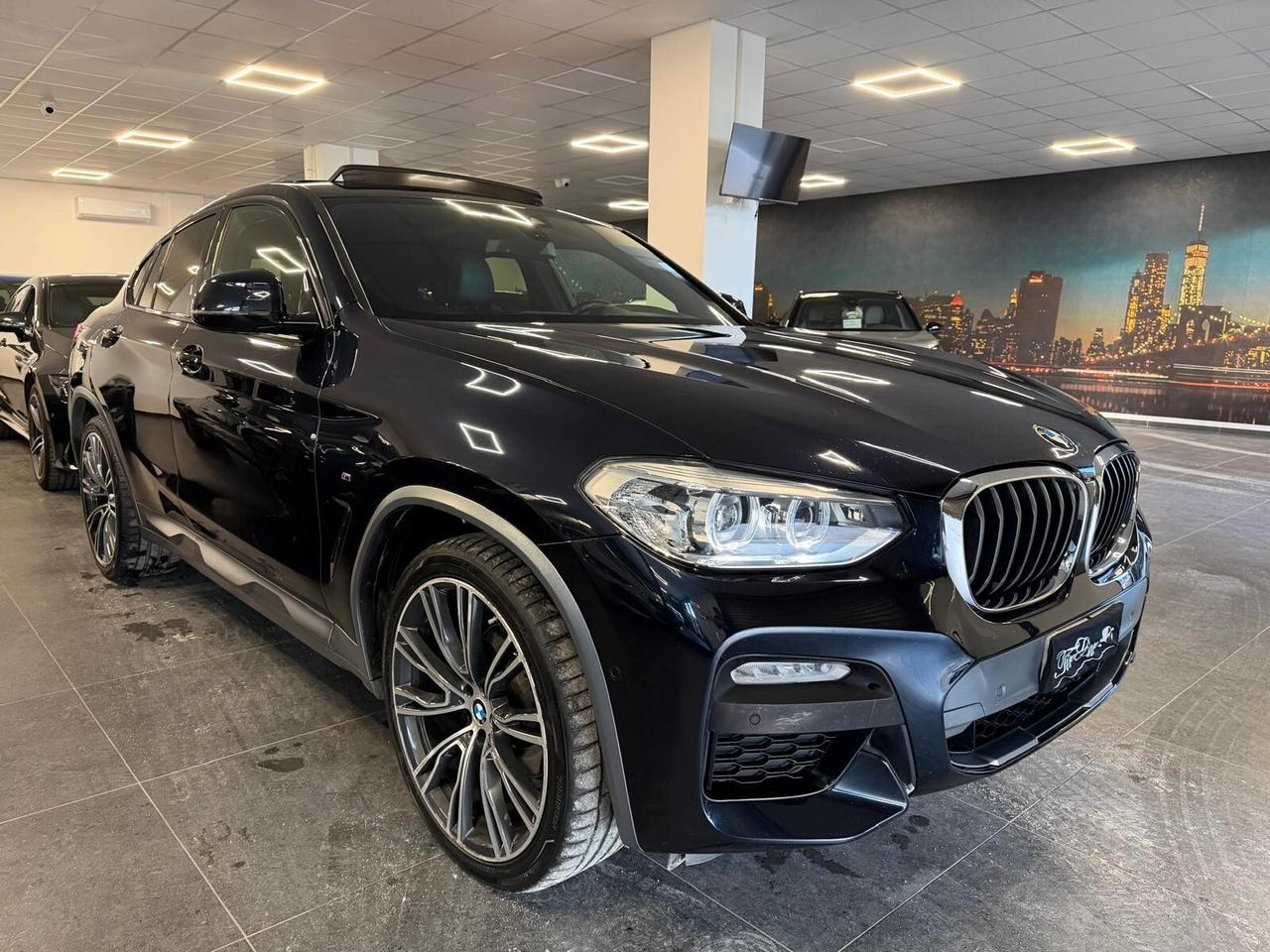 BMW X4 M-SPORT X 2.0 X-DRIVE 190CV TETTO PELLE NAVI ANNO 2019