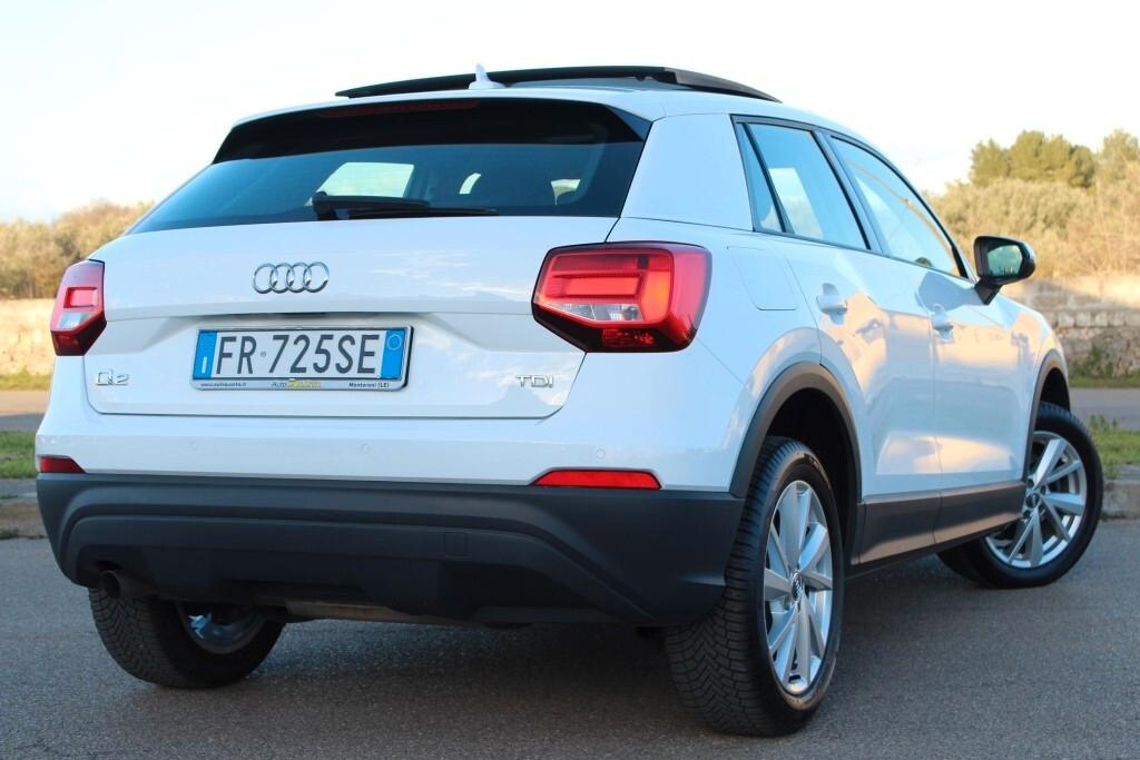 AUDI Q2 1.6 TDI 115CV *TETTO APRIBILE *CERCHI 17''