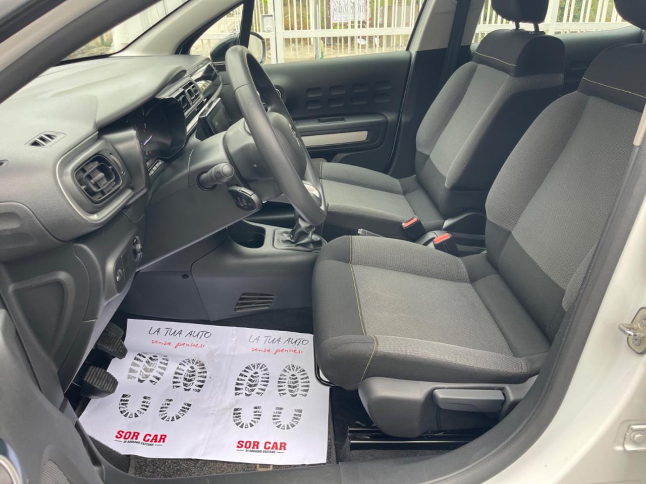 Citroen C3 BlueHDi 100 S&S Feel Pack KM CERTIFICATI IN FATTURA!