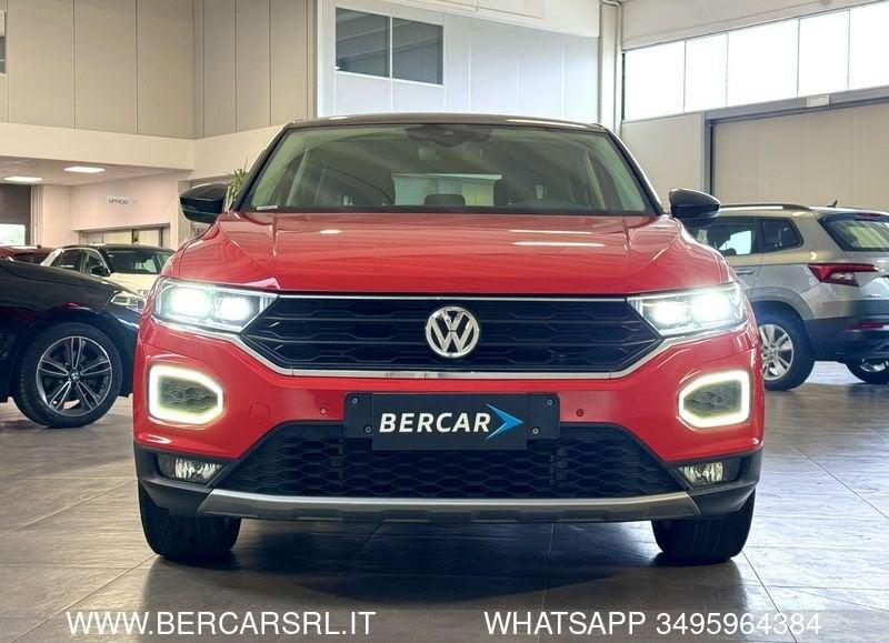 Volkswagen T-Roc 1.0 TSI SPORT BlueMotion Technology*PROIETTORI LED*CROUISE CONTROL ADATTIVO*TELECAMERA*