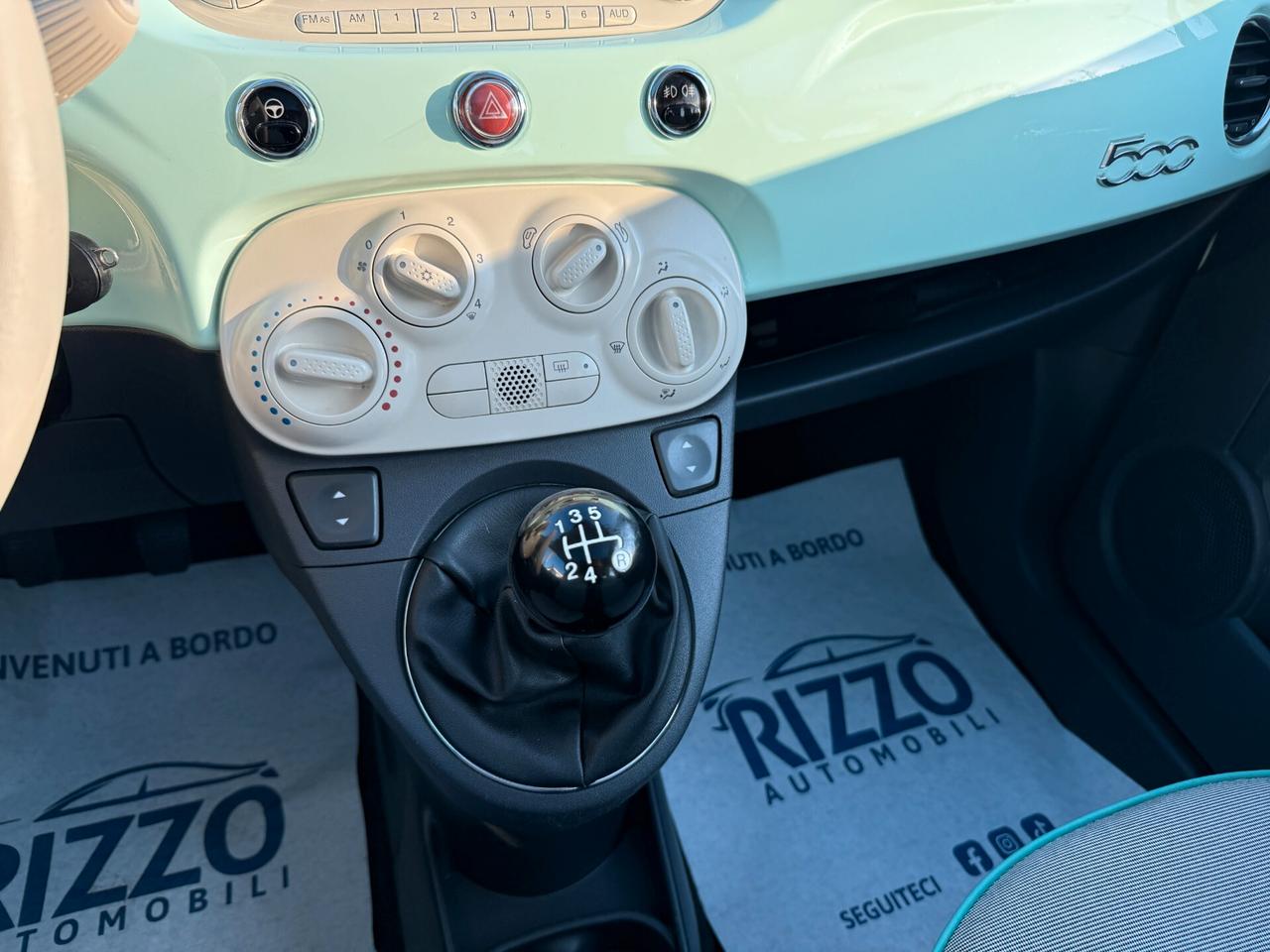 FIAT 500 1.2 LOUNGE TETTO PELLE