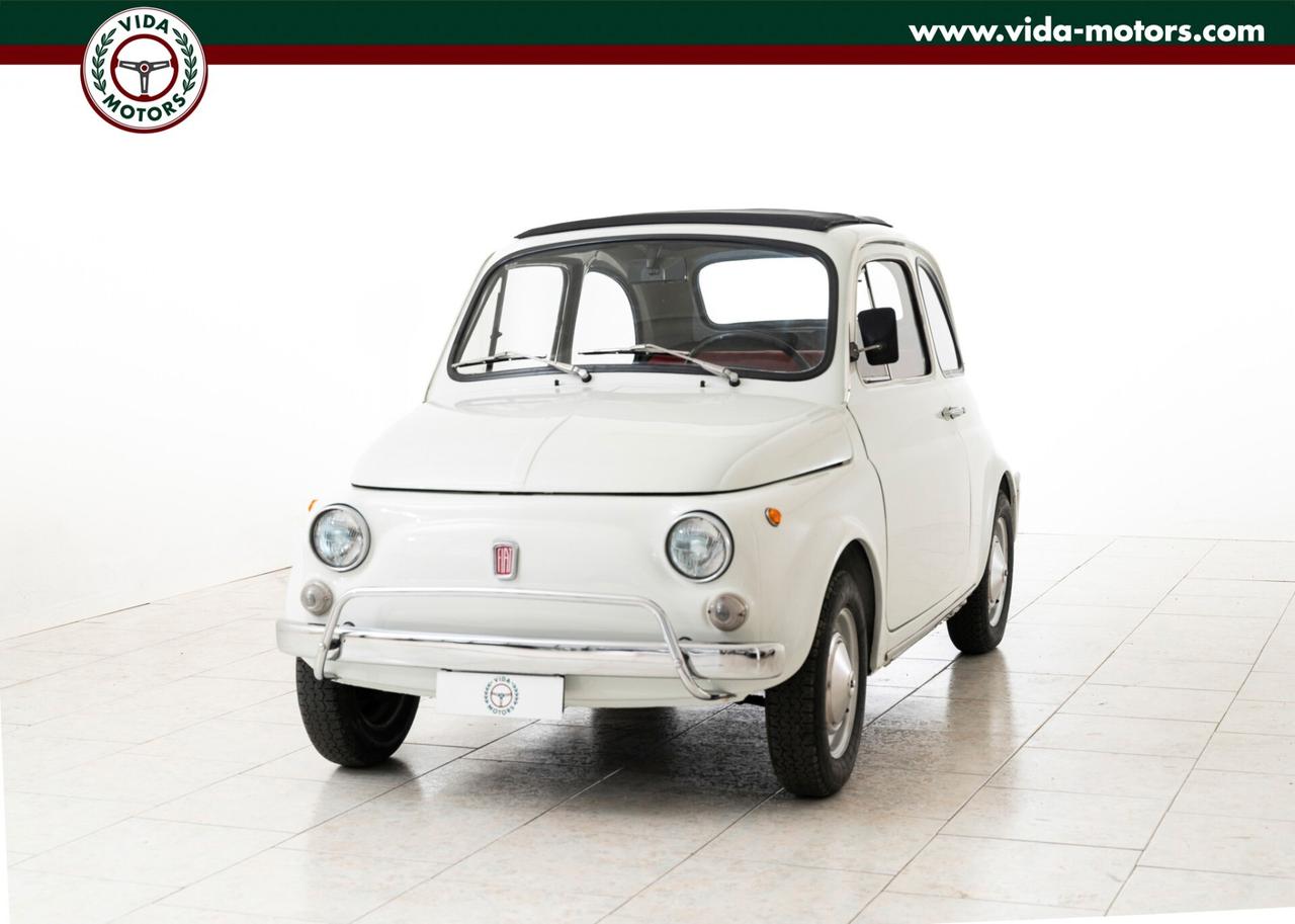 Fiat 500L 1972 * TARGA ROMA * UNICO PROPRIETARIO * LIBRETTO ORIGINALE