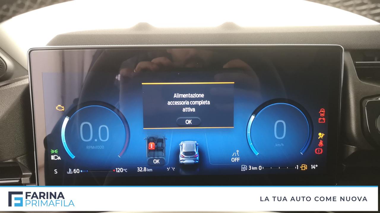 FORD Puma Titanium 1.0 EcoBoost Hybrid 125CVTrasmissione manuale a 6 rapporti Trazione anteriore