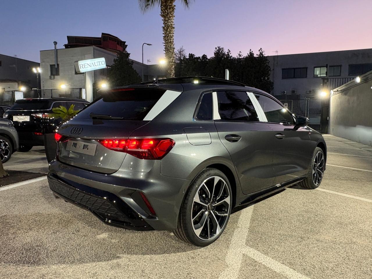 NEW Audi A3 SPB Black Line TDI 110Kw S Line Tronic TETTO PANORAMICO