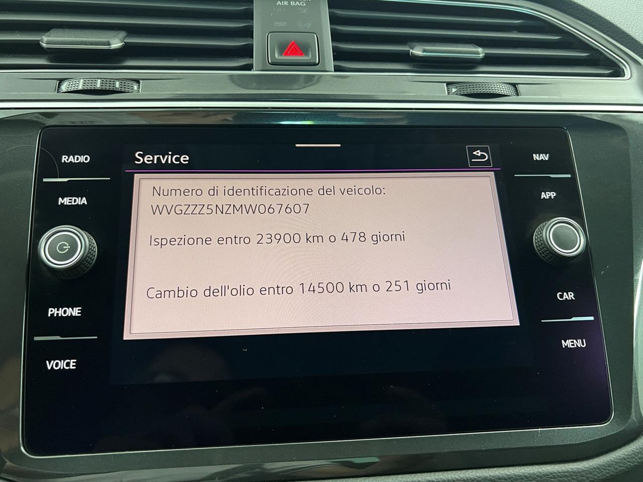 VOLKSWAGEN Tiguan II 2021 Tiguan 2.0 tdi Life 150cv dsg