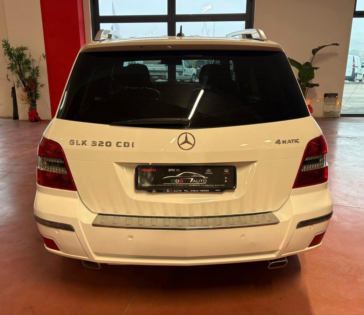 MERCEDES GLK serie2 SPORT 4MATIC 4X4 CAMBIO AUT. DIESEL 3000 Mod.SPORT CV 224 Km 310.697garanzia 12 mesi