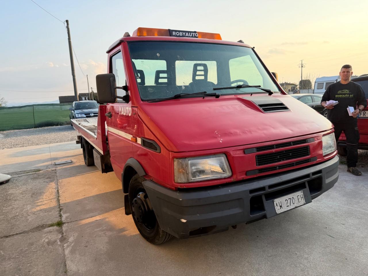 IVECO 35E10A CARRO ATTREZZI COME-AR – PIANALE ALLUMINIO + VERRICELLO