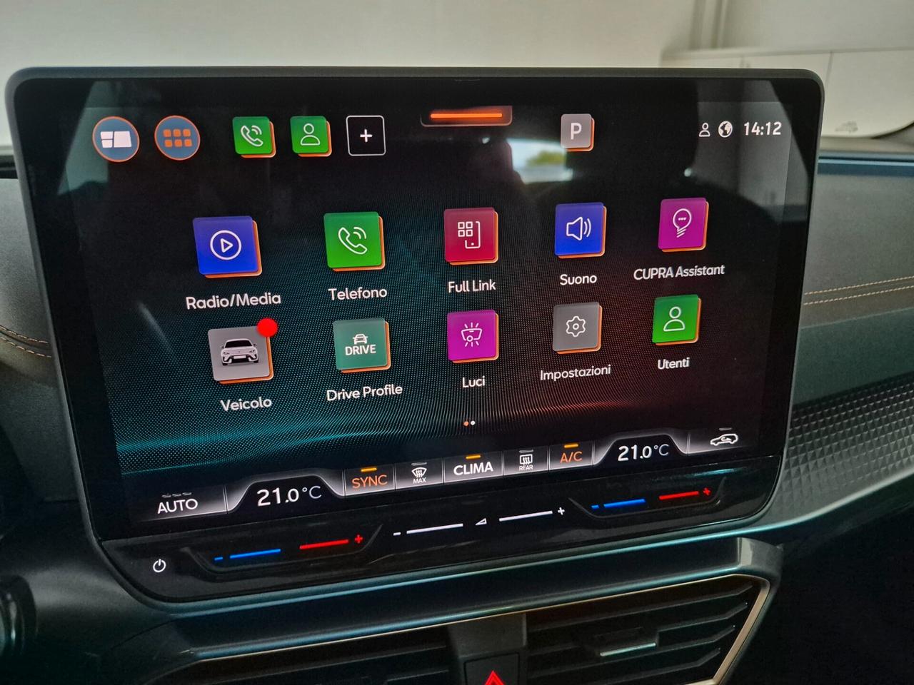 CUPRA Leon 2.0 TDI 150CV DSG LED C.18 APPLE CAR PLAY/ANDROID AUTO CLIMA 3 ZONE VOLANTE RISCALDABILE ACC VETRI PRIVACY