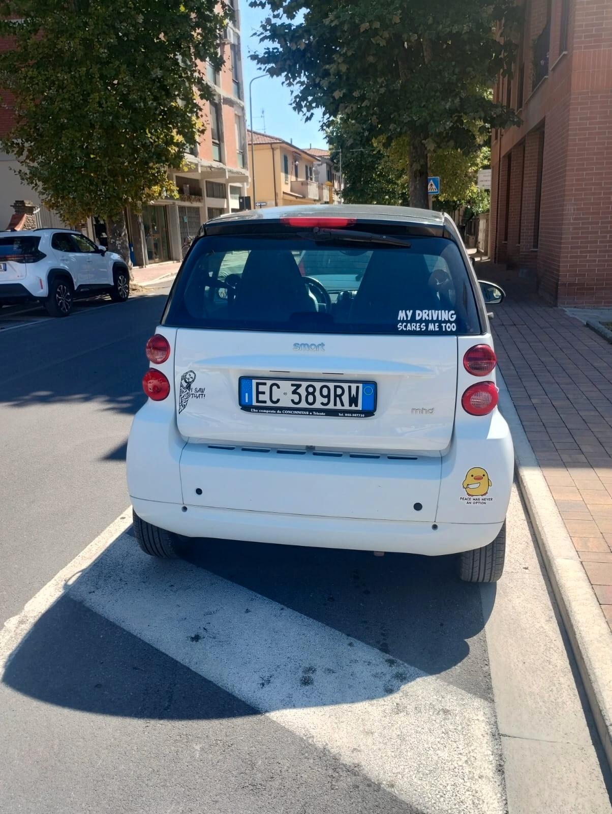 Smart ForTwo 52 kW MHD coupé White Tailor Made