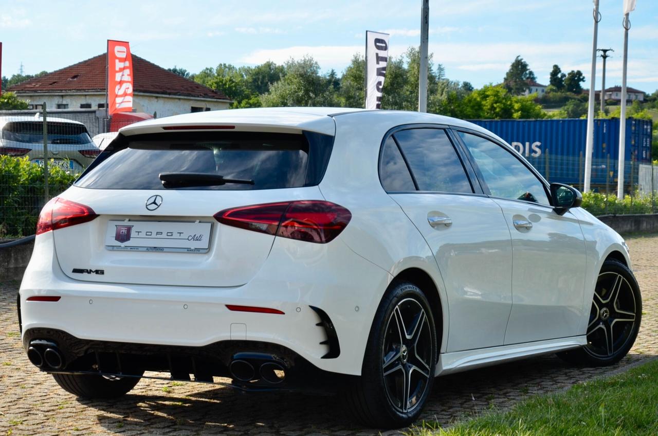 MERCEDES-BENZ A 180d AMG LINE PREMIUM PLUS 116cv AUTO, UFF ITALIANA, EURO 6D, SERVICE MERCEDES, FULL LED, RETROCAMERA, APPLE ANDROID, PERMUTE