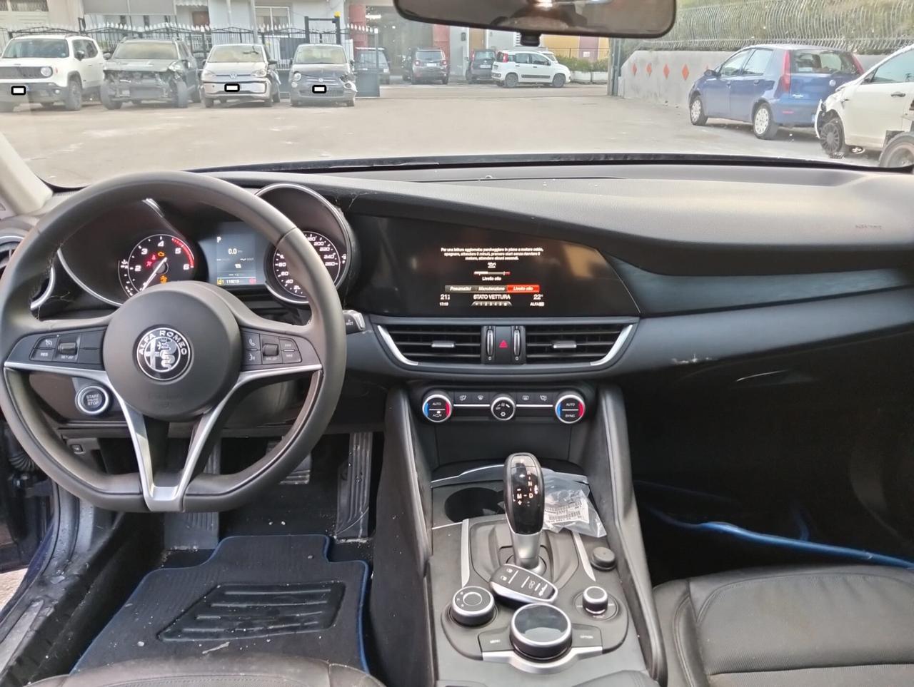 Alfa Romeo Giulia 2.2 TDI 180cv 2017 Sinistrata