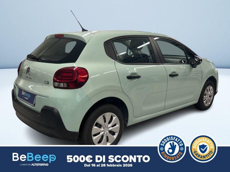 Citroën C3 1.2 PURETECH FEEL 68CV MY18