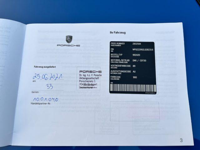 PORSCHE 992 Carrera 4S *ASSE STERZ. *ACC *MATRIX *TETTO *PDCC