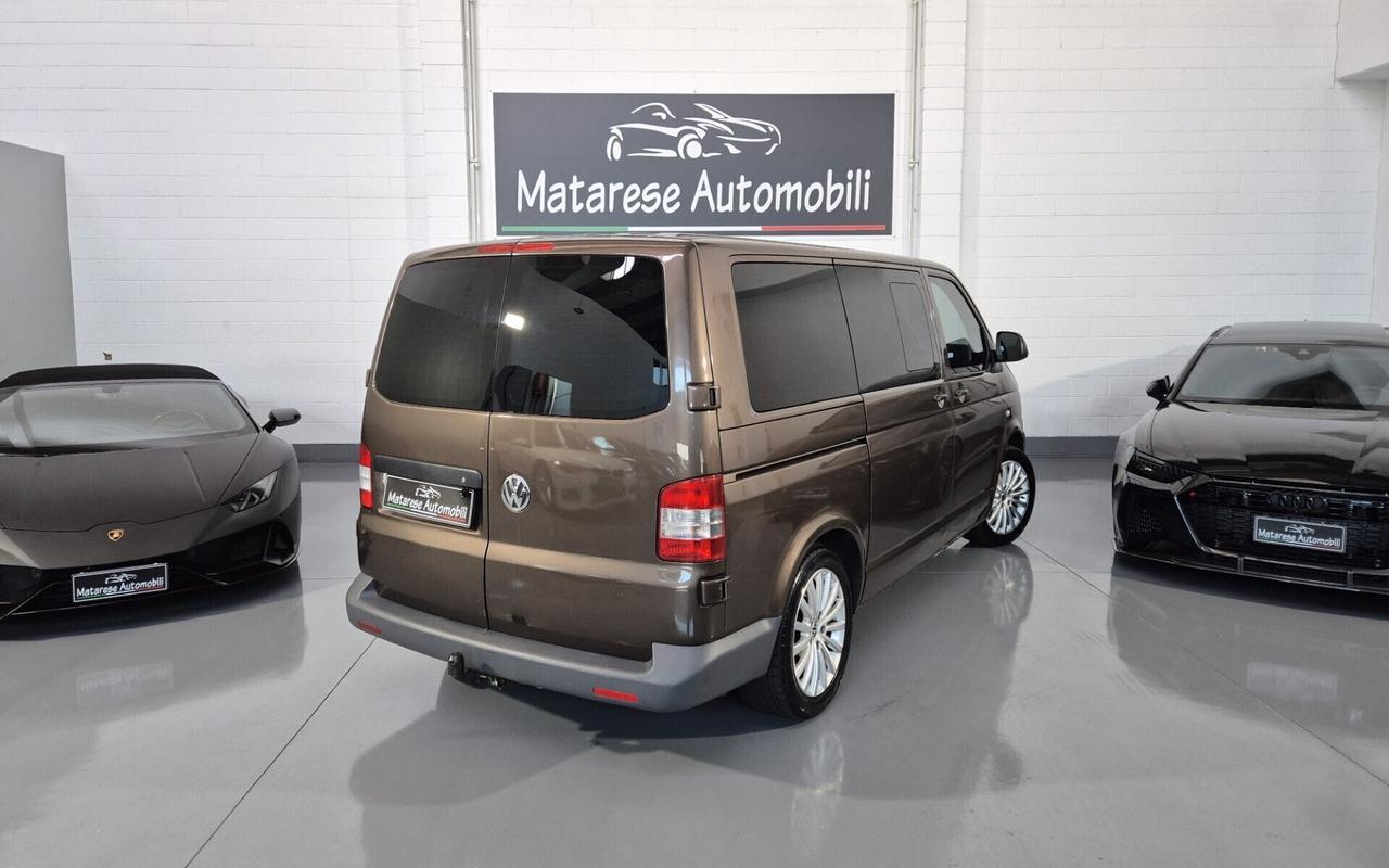 Volkswagen T5 Caravelle 2.0d 140cv 5P CarPlay Navi Ganciotraino Subwoofer