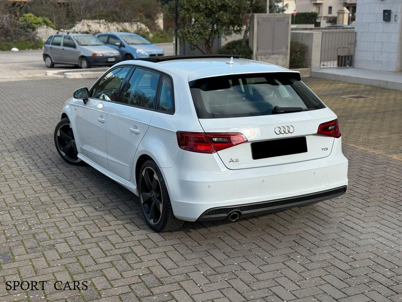 Audi A3 SPB 1.6 TDI 110 CV , S LINE ,TETTO, MATRIX , FULL