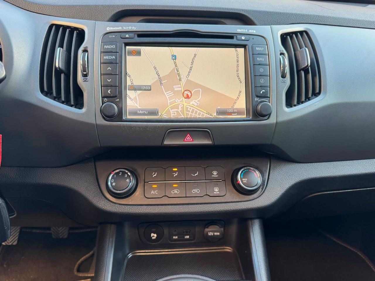 KIA SPORTAGE 1.7 CRDI 115 CV. TETTO APRIB.+CERCHI+NAVI
