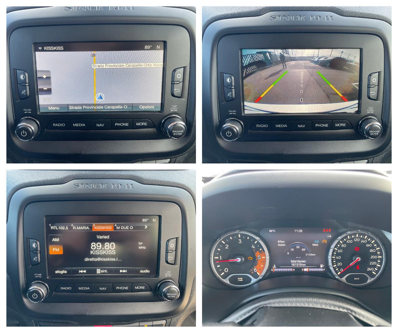 Jeep Renegade 2.0 Mjt 140CV 4WD Limited-NAVIGATORE-RETROCAMERA