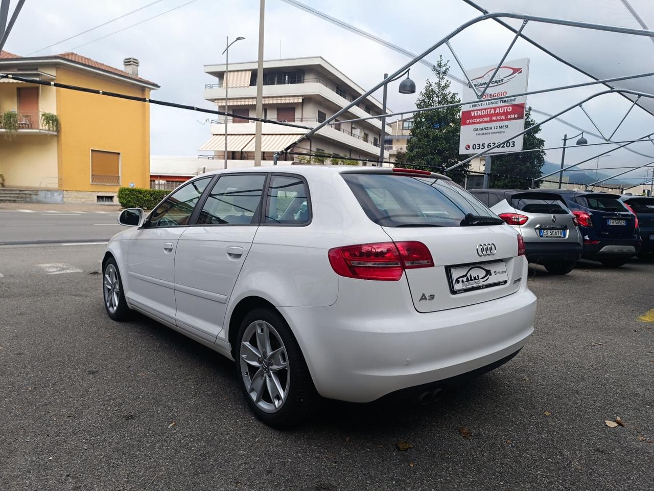 Audi A3 SPB 2.0 TDI Ambition EURO 5 KM CERTIFICATI